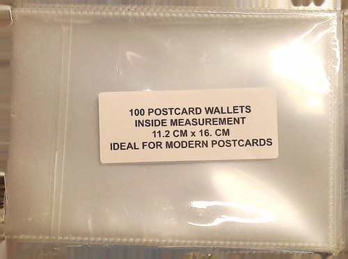 Plastic sleeves wallets - plastic,