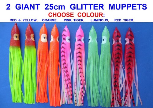 Giant 25cm glitter muppets - giant,