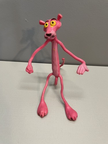 Pink panther vintage bendable - panther,