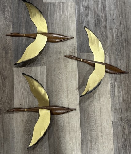 Set trio vtg brass - of,