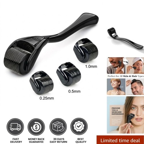 Derma skin roller 540 titanium - derma,