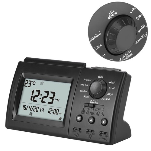 Muslim islamic prayer clock - islamic,
