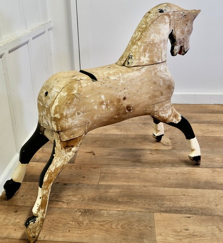Large rocking horse pine - large, ex