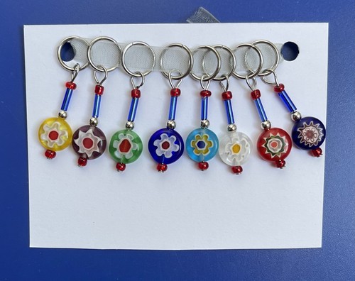 Knitting ring stitch markers - knitting, 8