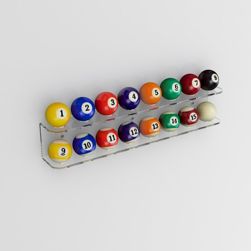 Billiard ball rack organizer - billiard,