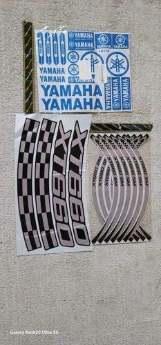 Yamaha 660 wheel stickers - 660,