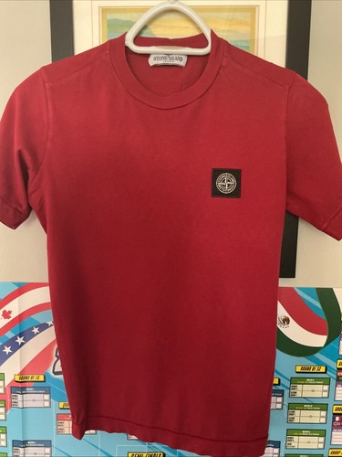 Boys stone island shirt red - boys,