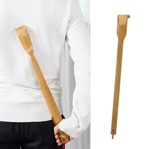 Bamboo back scratcher long - scratcher,