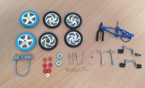 Mini figure bmx bike parts - mini,