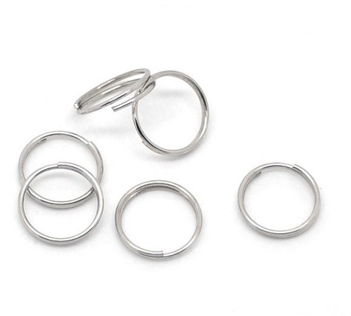 Split rings double open - open, jump