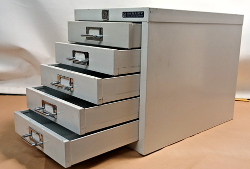 Bisley drawer desktop - desktop, metal