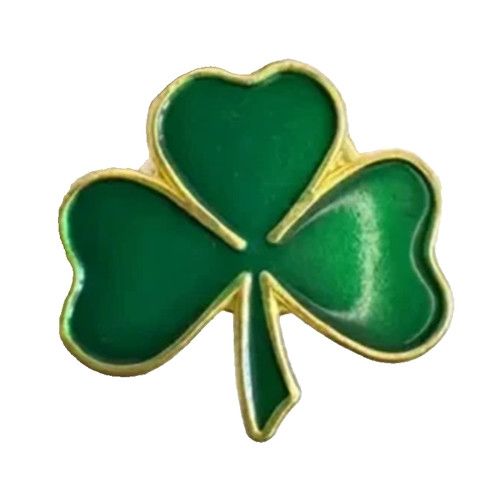 Shamrock pin badge - pin,
