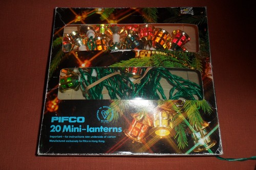 Vintage pifco mini lanterns - vintage,