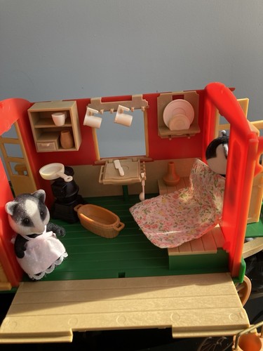 Sylvanian families caravan - sylvanian,