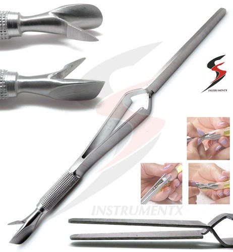 Nail curve pinching pusher - curve,