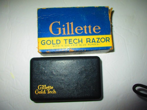 Vintage gillette gold - gold, de