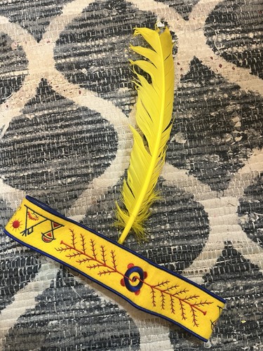 Ymca indian guides embroidered - indian,