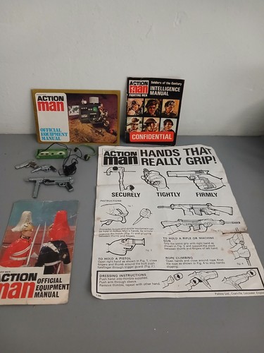 Vintage action man - bits, and