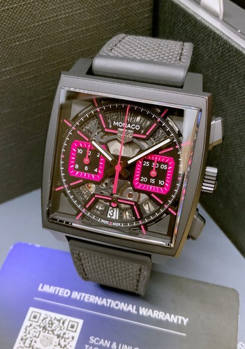 Tag heuer monaco - heuer, chronograph