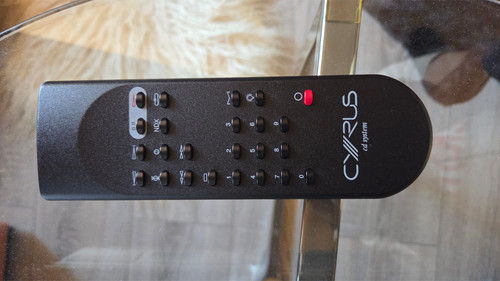 Cyrus system remote - cd, control