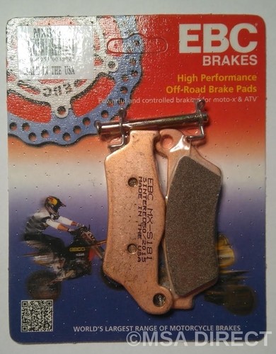 Ebc sintered race front brake - sintered,