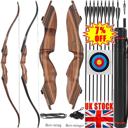 Takedown hunting recurve - takedown, 60"