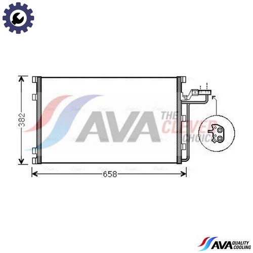 Condenser air conditioning - condenser,