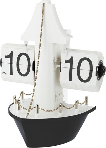 Ship deck flip clock - deck,