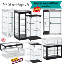 BIGGEST SALE Retail Display Cabinets for Shops & Exhibitions | Aluminium &Wooden