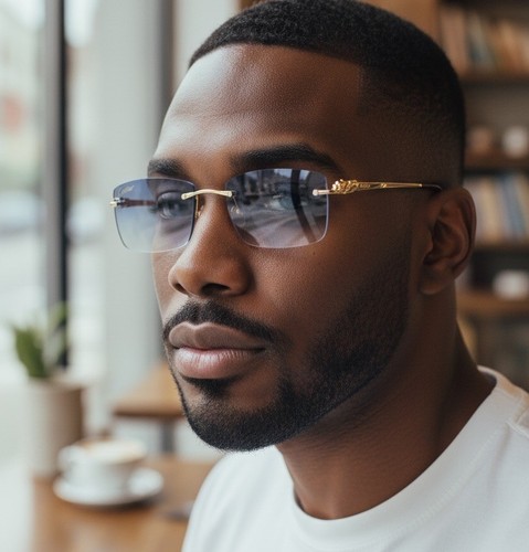 Cartier rimless custom lens - custom,