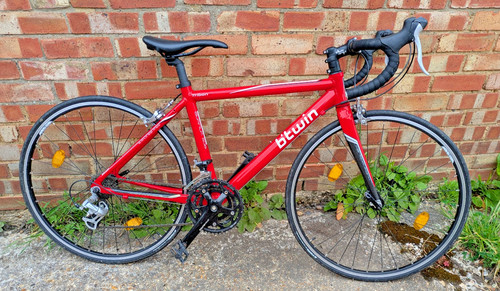 45cm junior road bike btwin - road,