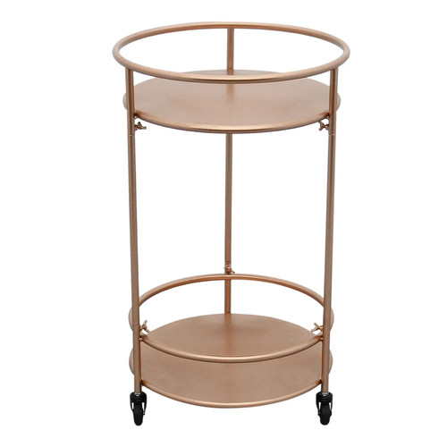 Tier rose gold bar cart - rose,