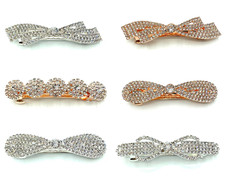 Ladies Crystal Hair Barrette