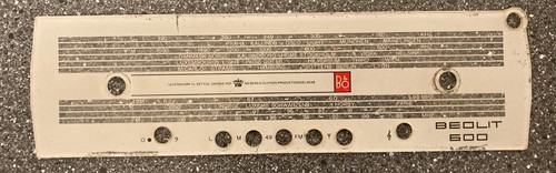 Vintage bang olufsen beolit - vintage,