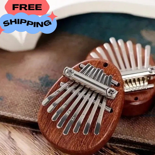 Key mini wooden kalimba high - key,