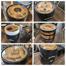 Whisky Barrels With Any Branding  You Like Home Bar, Man Cave, Garden Bar 