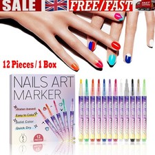 12Pcs DIY Nail Art Graffiti