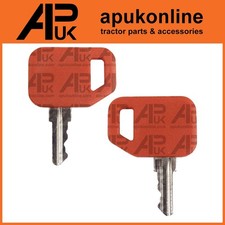 2x Ignition Key for John Deere