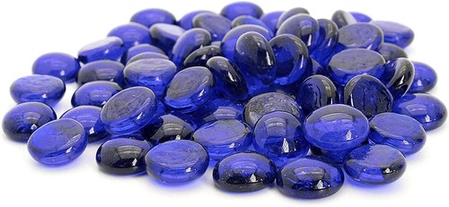 Flat glass pebbles filler - glass,