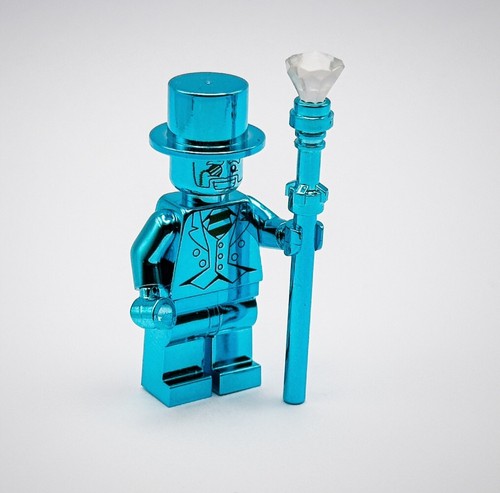 Lego chrome plated gold - lego, mr