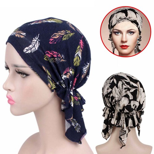 Ruffle beanie scarf turban - beanie,
