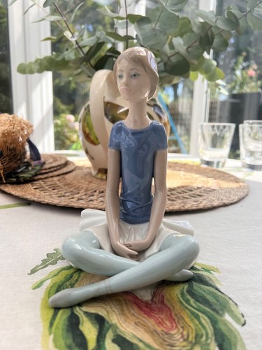 Lladro beth ballerina - lladro, blue