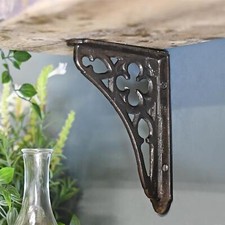 Cast Iron Coalbrookdale 7" x 5" Shelf Brackets Or Wall Cistern Brackets
