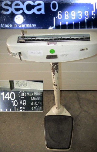 Seca 140kg bathroom - bathroom, scales