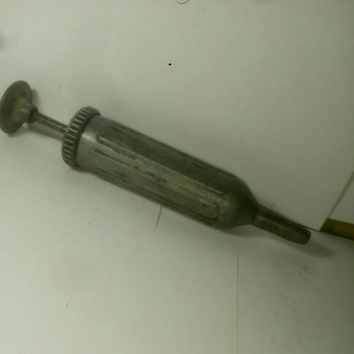 Vintage grease gun - vintage,