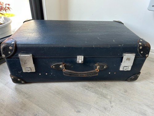Navy globe trotter vintage - trotter,
