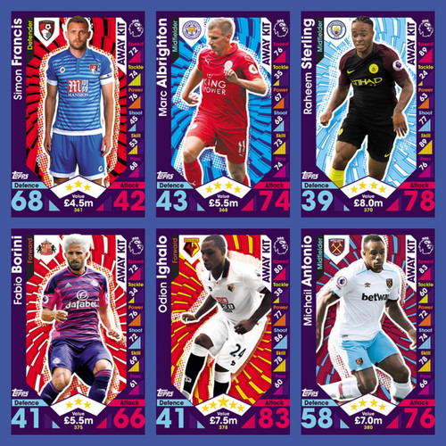 Away kit topps match - –, attax