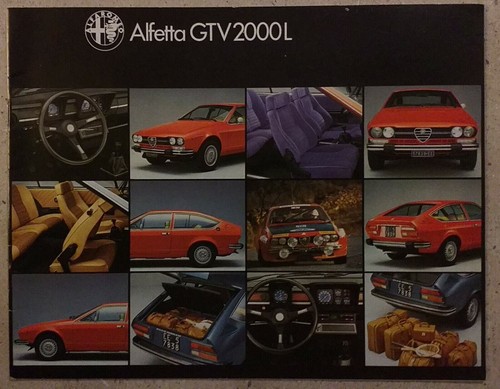 Alfa romeo alfetta gtv - alfetta, 2000l