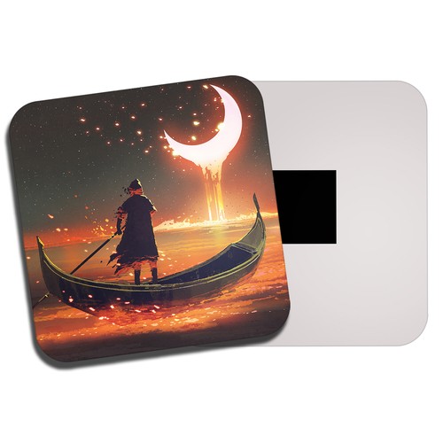 Fantasy rowing boat fridge - fantasy,