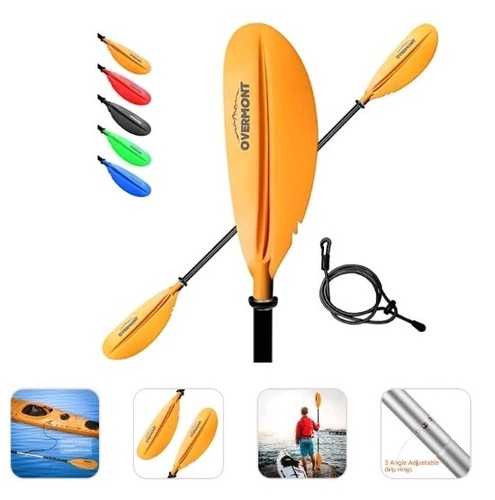 Aluminum kayak paddle - aluminum,